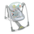 Ingenuity Gungstol Ingenuity Compact Swing - Hugs & Hoots Vit Grå
