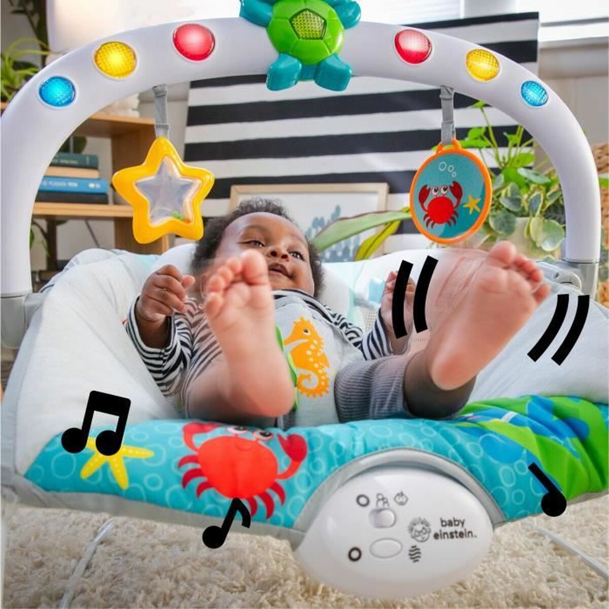 Baby Einstein Ocean Hängmatta För Bebis Baby Einstein Ocean Blå