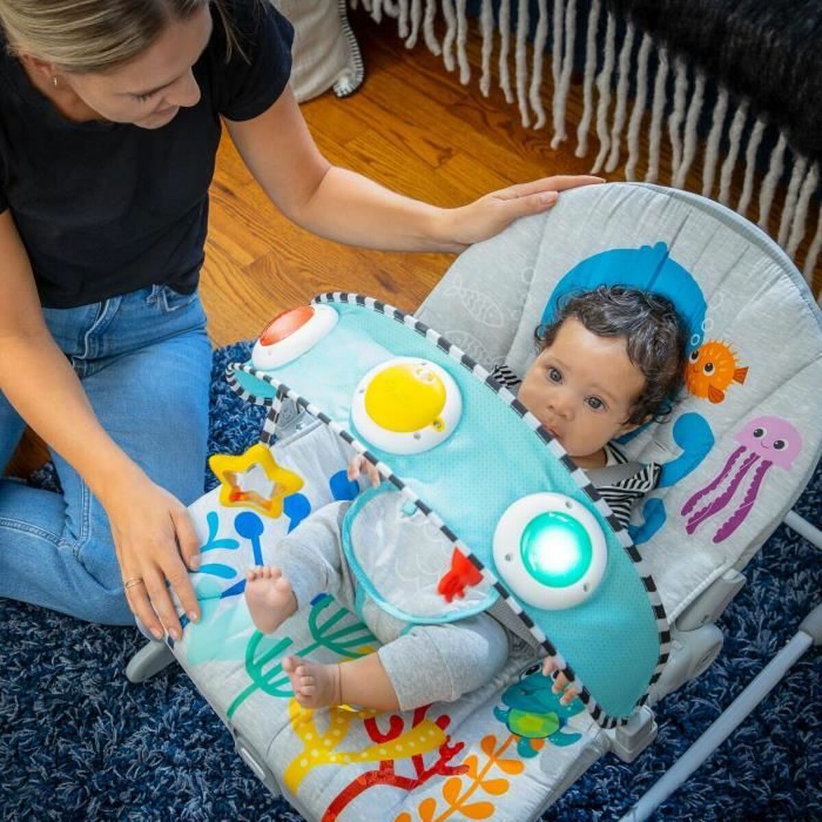 Baby Einstein Hängmatta För Bebis Baby Einstein Ocean Explorers Kick To It Opus Musical