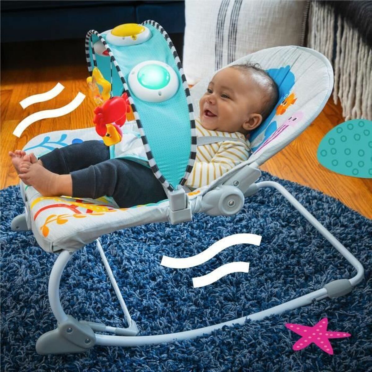 Baby Einstein Hängmatta För Bebis Baby Einstein Ocean Explorers Kick To It Opus Musical