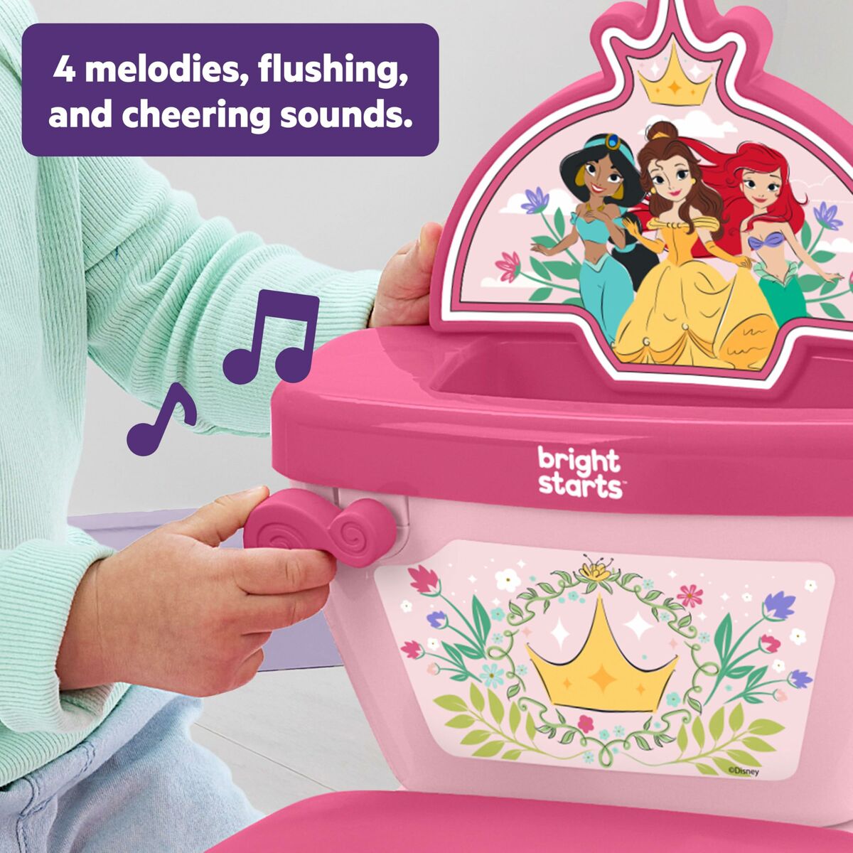 Bright Starts Potta Bright Starts Princess Disney Rosa