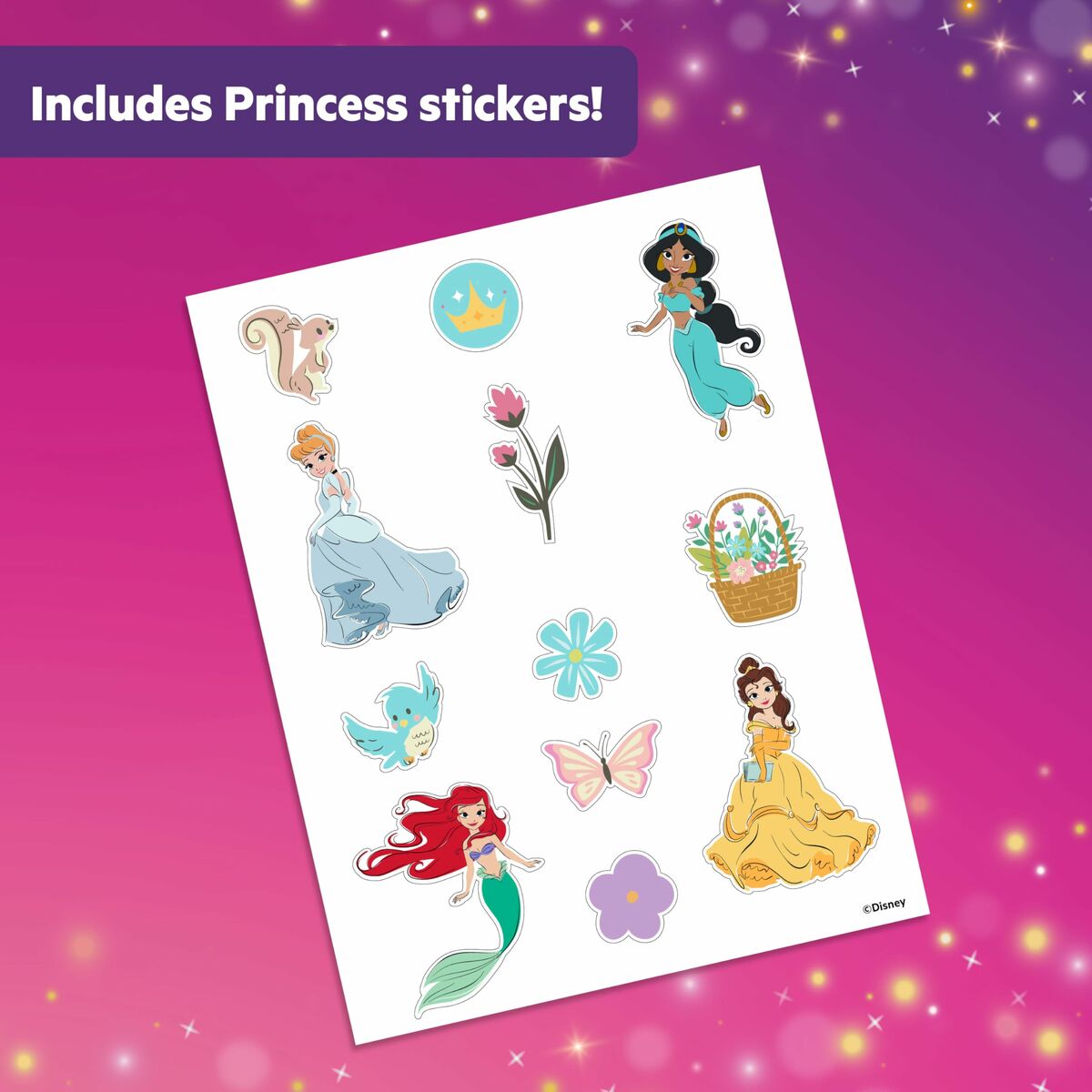 Bright Starts Potta Bright Starts Princess Disney Rosa