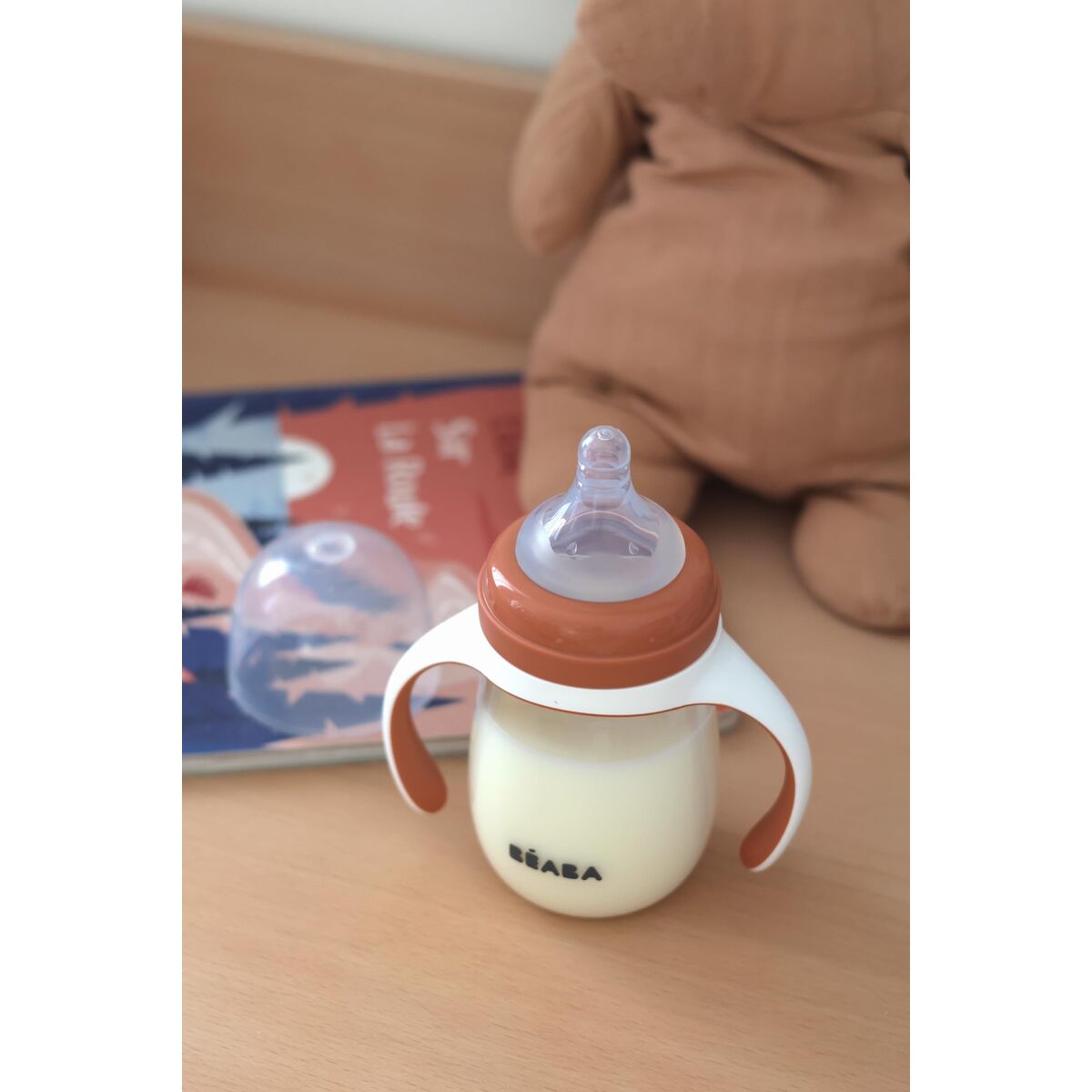 Béaba Övningskoppen Béaba Orange 210 Ml
