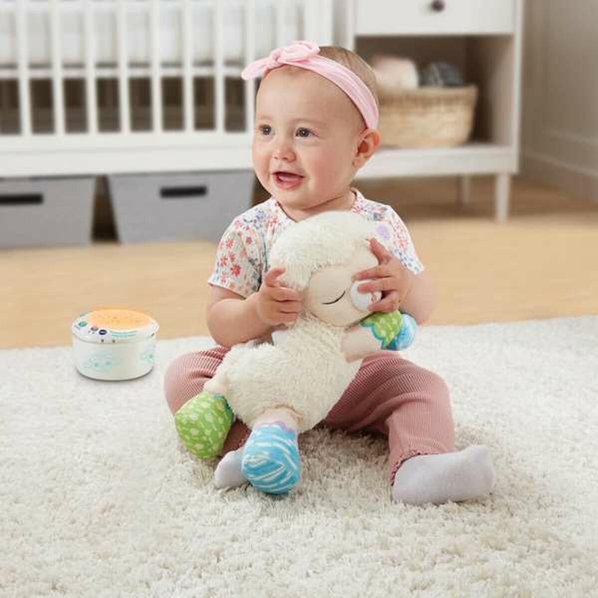 Vtech Kramgott Får Med Led-Projektor Vtech Sweet Dreams 15 X 32 X 12 Cm