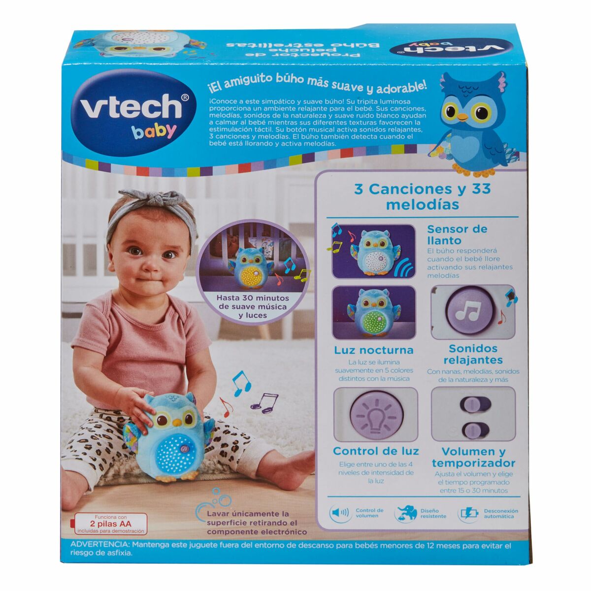 Vtech Mobil Projektor Vtech 18,8 X 10 X 21,6 Cm Uggla