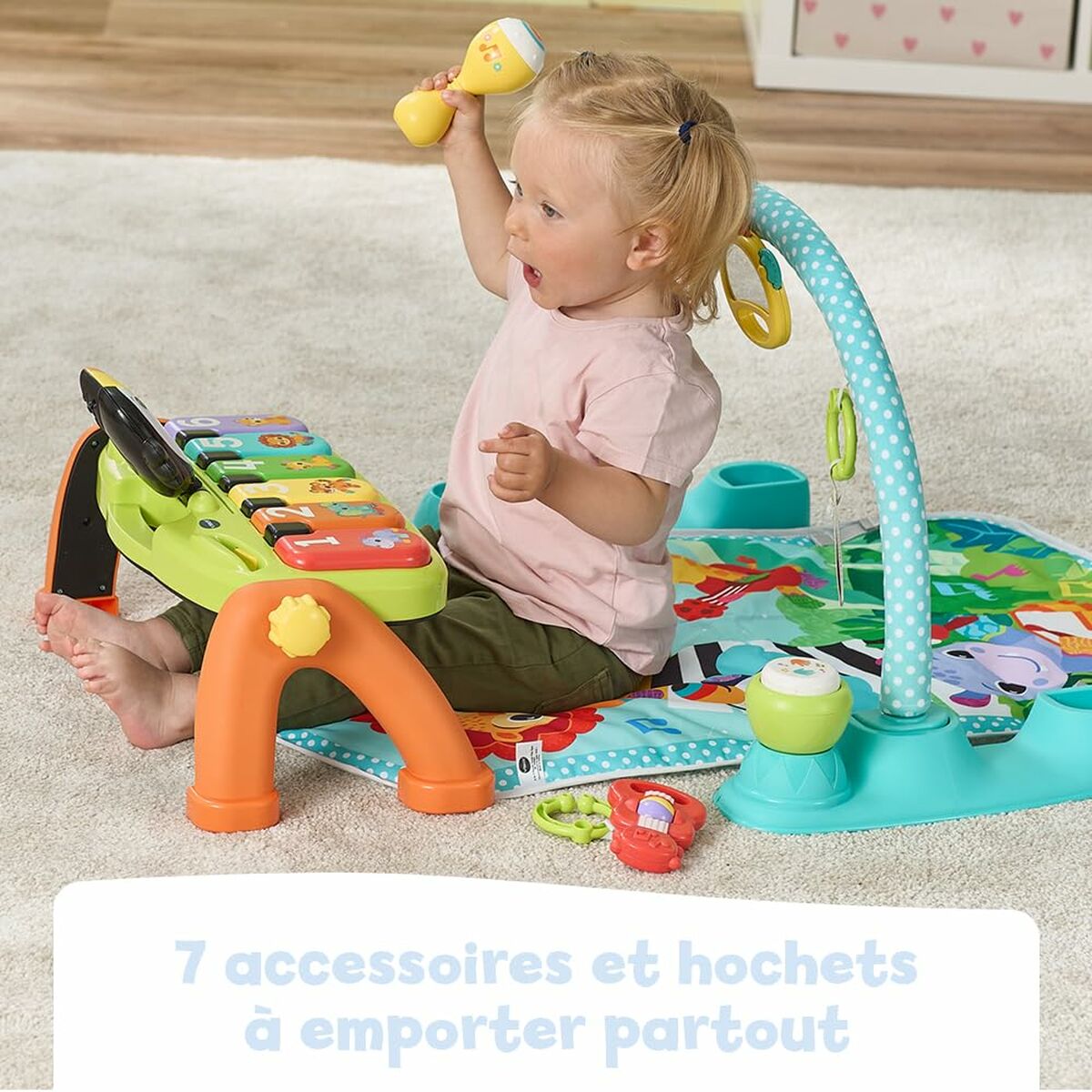 Vtech Baby Lekmatta Vtech Baby Tap Tap Papp Plast Piano