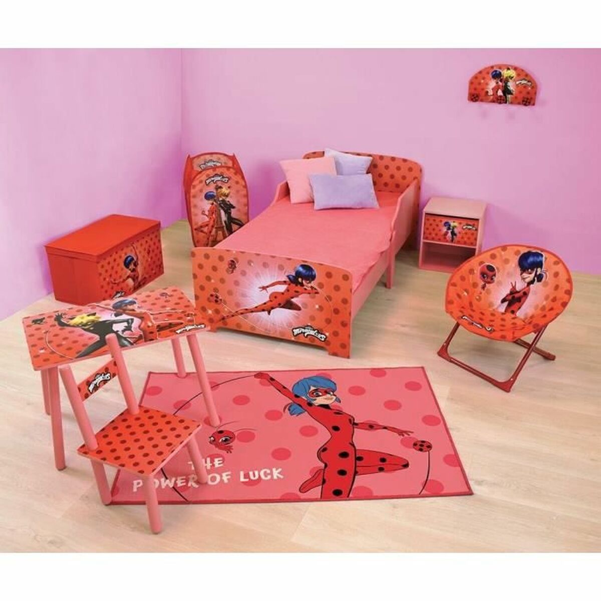 Fun House Säng Fun House Miraculous 140 X 70 Cm