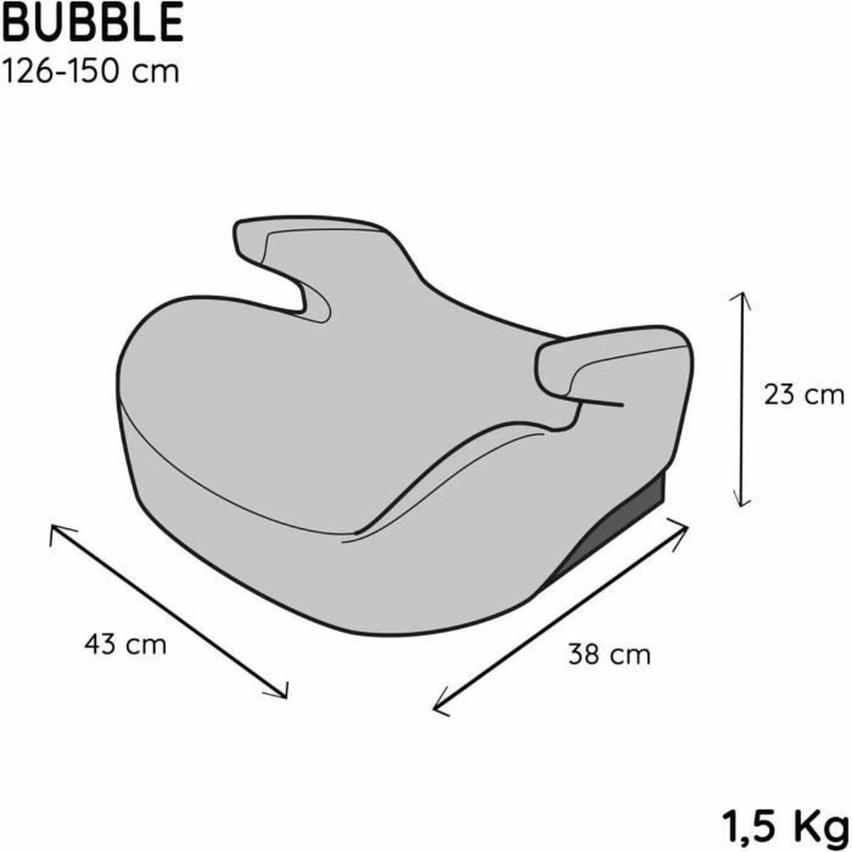 Nania Bilstol Nania Svart Iii (22 - 36 Kg) Ece R129