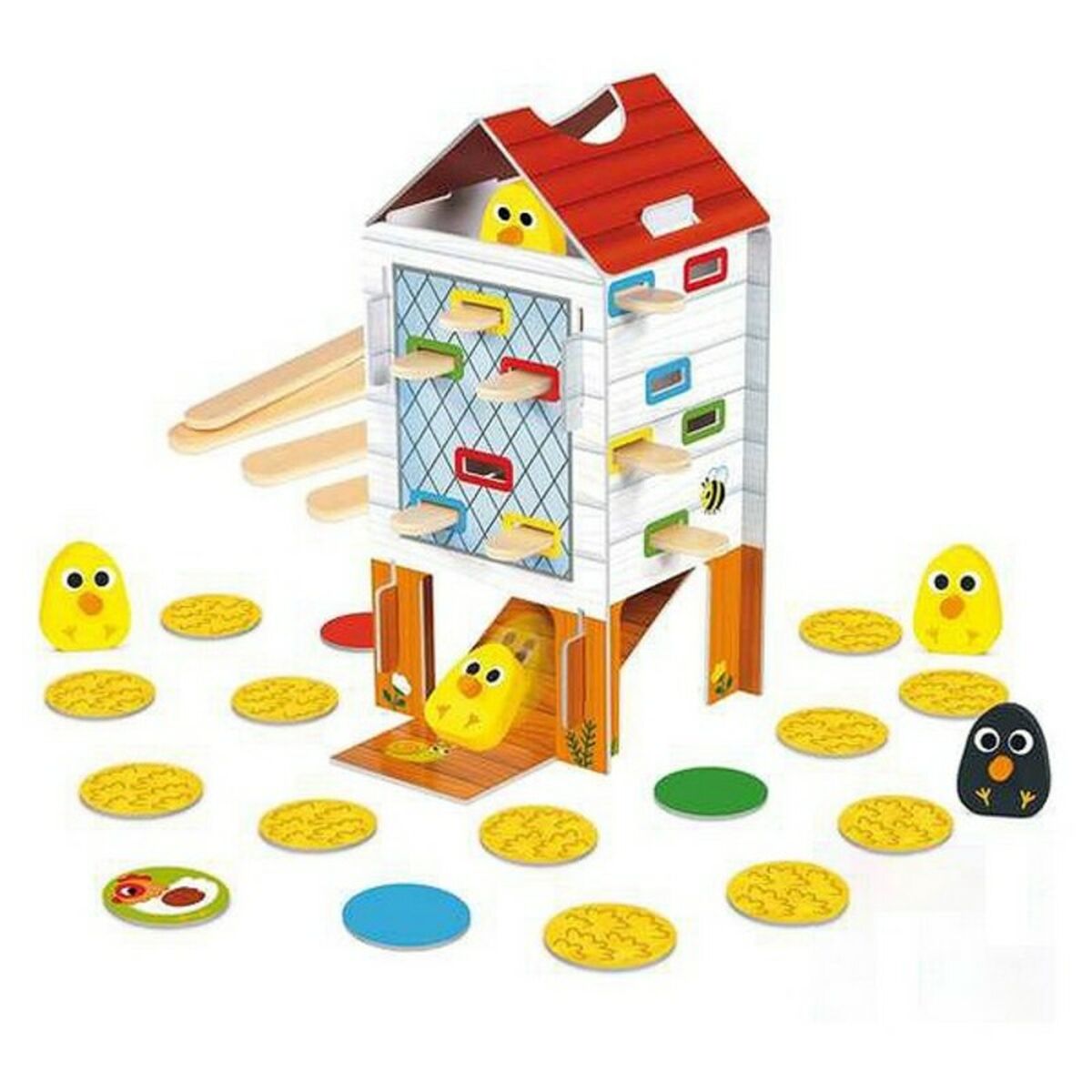 Goula Färdighetsspel För Bebisar Happy Chicken Goula 53170