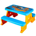 Hot Wheels Barnbord Och Korg Hot Wheels Blå Orange Plast 69 X 42 X 79 Cm