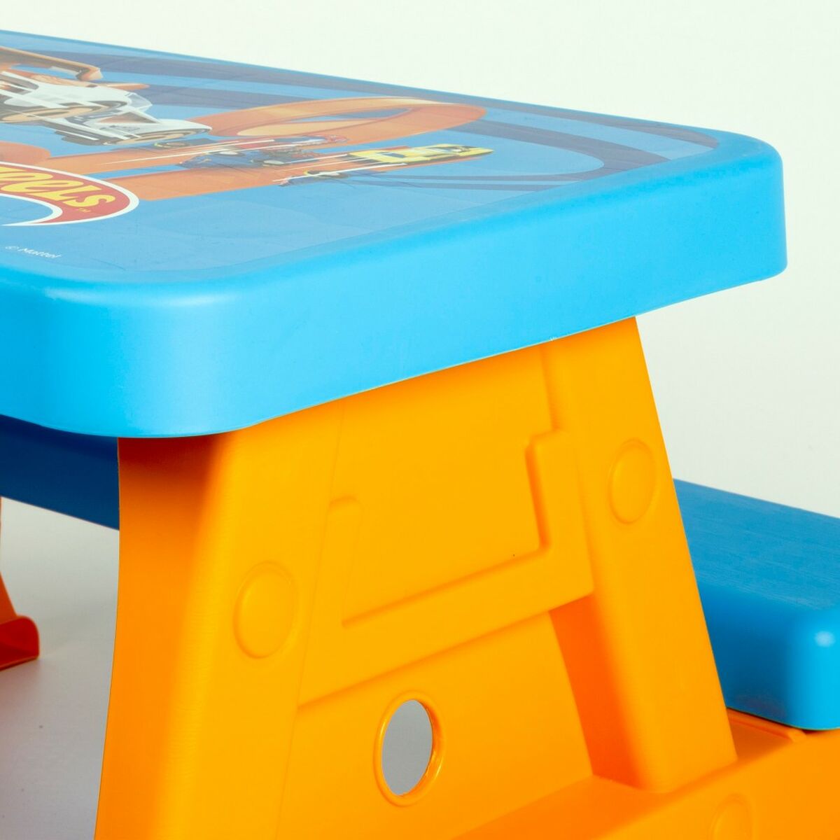 Hot Wheels Barnbord Och Korg Hot Wheels Blå Orange Plast 69 X 42 X 79 Cm