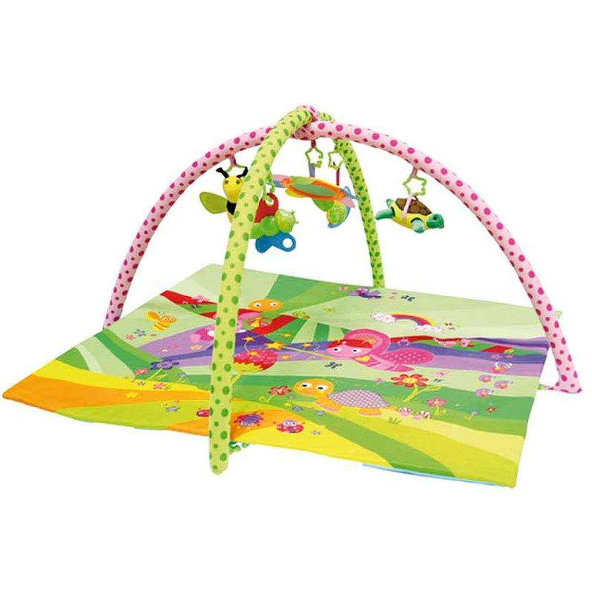 Bigbuy Fun Lekmatta 90 X 84 Cm Fyrkantig