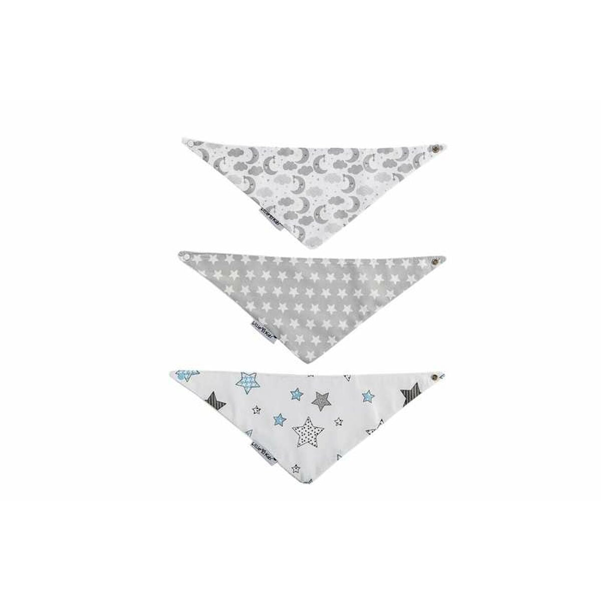 Bigbuy Kids Haklappsset Stars 42 X 16 Cm 3 Delar