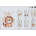 Home Esprit Fotoram Home Esprit Glas Trä Mdf 56,5 X 2 X 27,5 Cm (4 Antal)