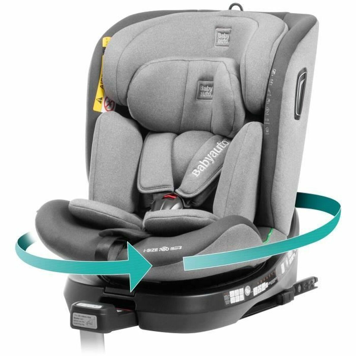 Babyauto Bilstol Babyauto Antracitgrå 0 (De 0 A 10 Kilos) I (9 - 18 Kg) Ii (15-25 Kg) Iii (22 - 36 Kg) Barn Ece R129