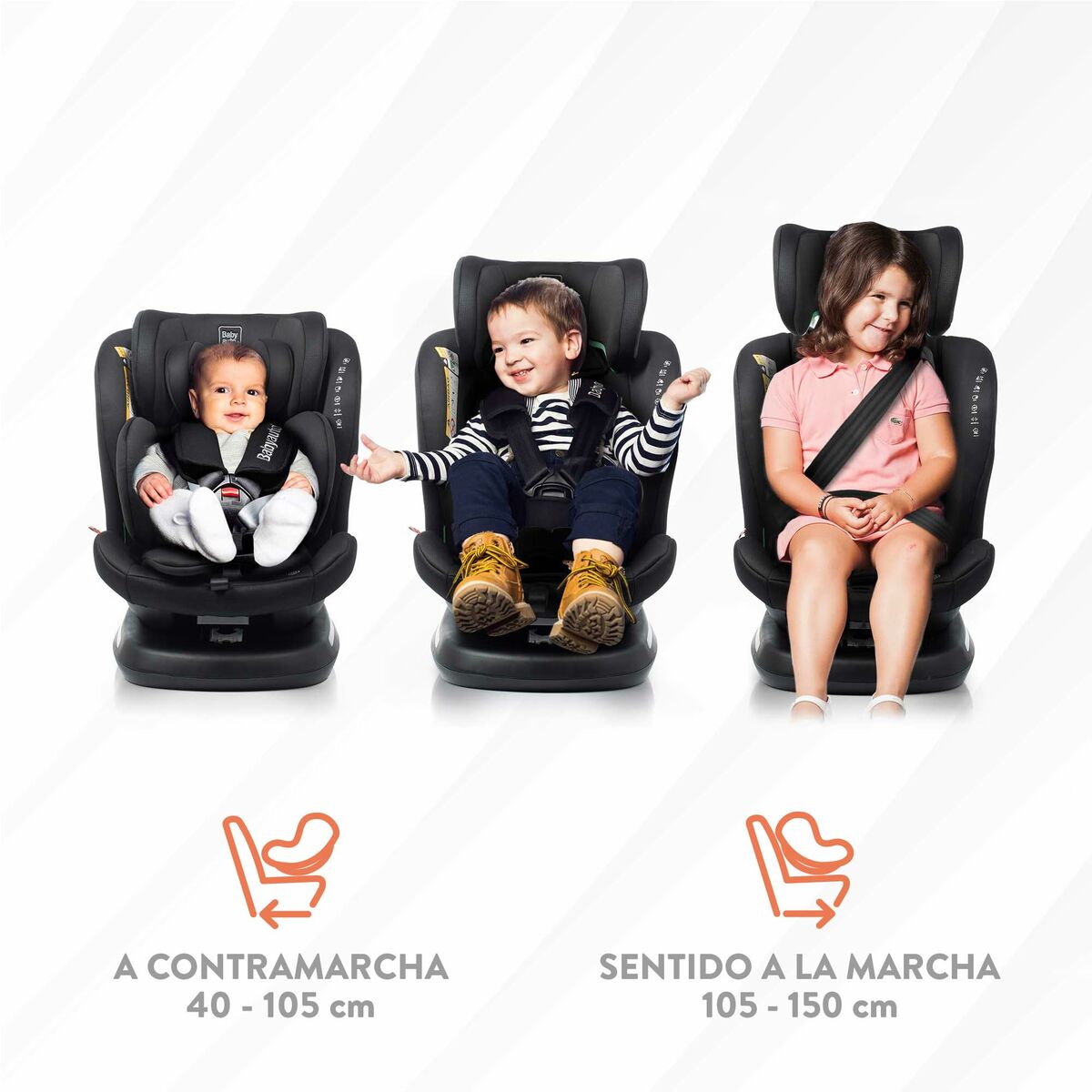 Babyauto Bilstol Babyauto Rodia Grå 0 (De 0 A 10 Kilos) I (9 - 18 Kg) Ii (15-25 Kg) Iii (22 - 36 Kg) Barn Ece R129/04
