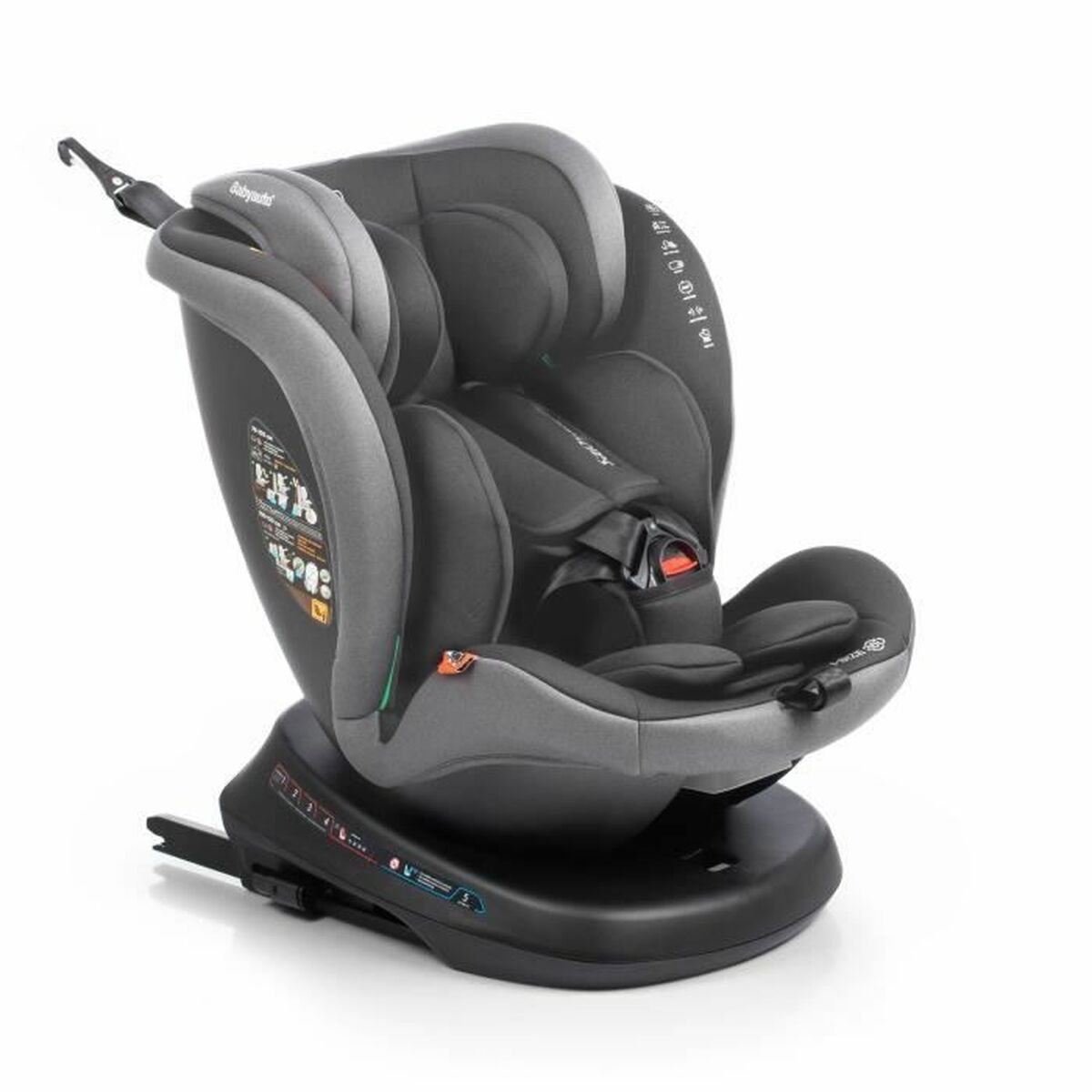 Babyauto Bilstol Babyauto Rodia Grå 0 (De 0 A 10 Kilos) I (9 - 18 Kg) Ii (15-25 Kg) Iii (22 - 36 Kg) Barn Ece R129/04