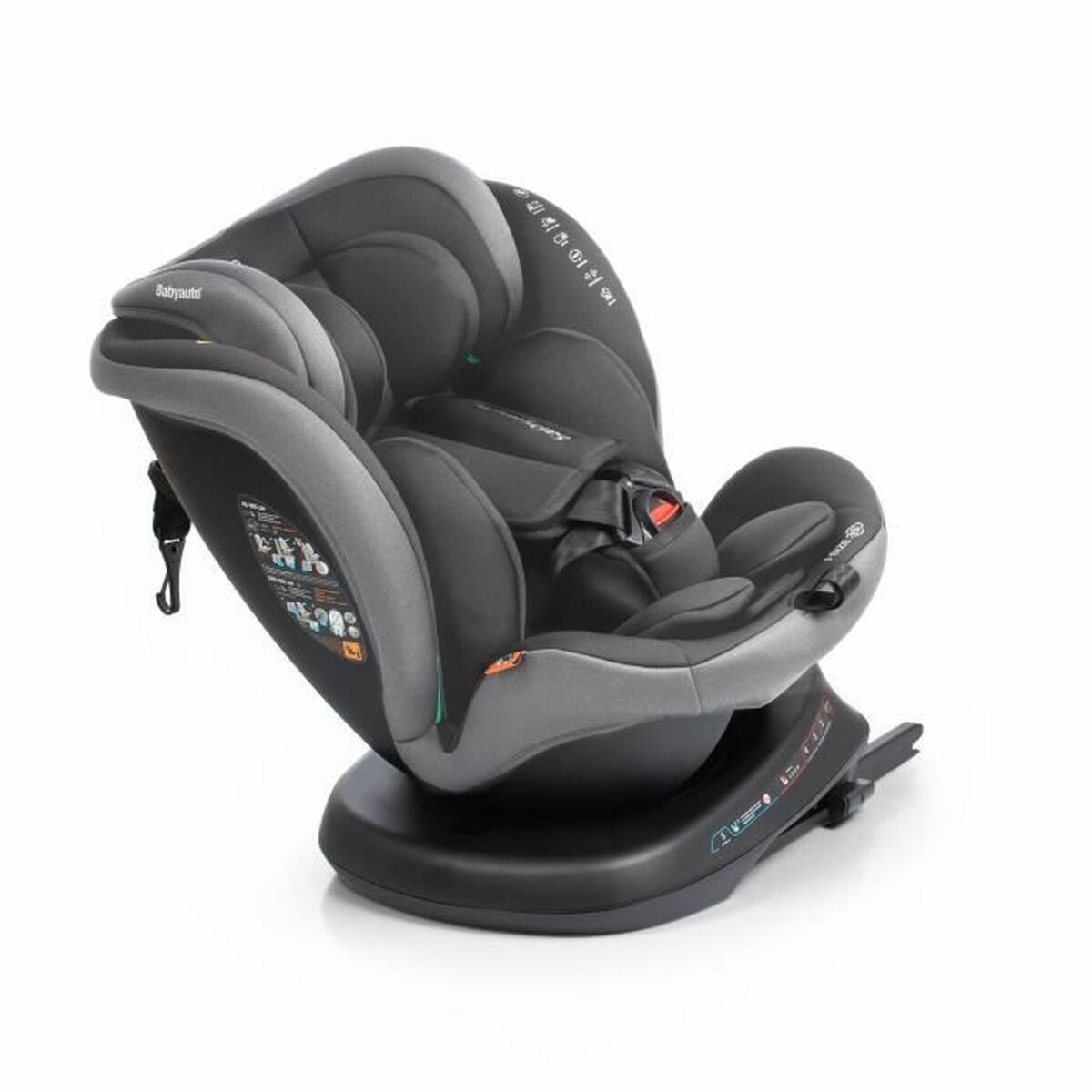 Babyauto Bilstol Babyauto Rodia Grå 0 (De 0 A 10 Kilos) I (9 - 18 Kg) Ii (15-25 Kg) Iii (22 - 36 Kg) Barn Ece R129/04