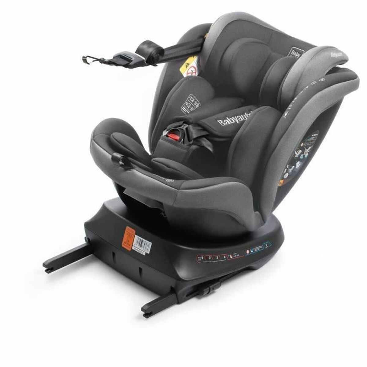 Babyauto Bilstol Babyauto Rodia Grå 0 (De 0 A 10 Kilos) I (9 - 18 Kg) Ii (15-25 Kg) Iii (22 - 36 Kg) Barn Ece R129/04