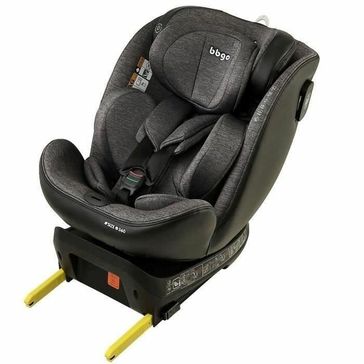 Bbgo Bilstol Bbgo Grå 0 (De 0 A 10 Kilos) 0+ (De 0 A 13 Kilos) I (9 - 18 Kg) Ii (15-25 Kg) Iii (22 - 36 Kg) Barn Ece R129