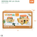 Woomax Bebisleksak Woomax Djur (6 Antal)