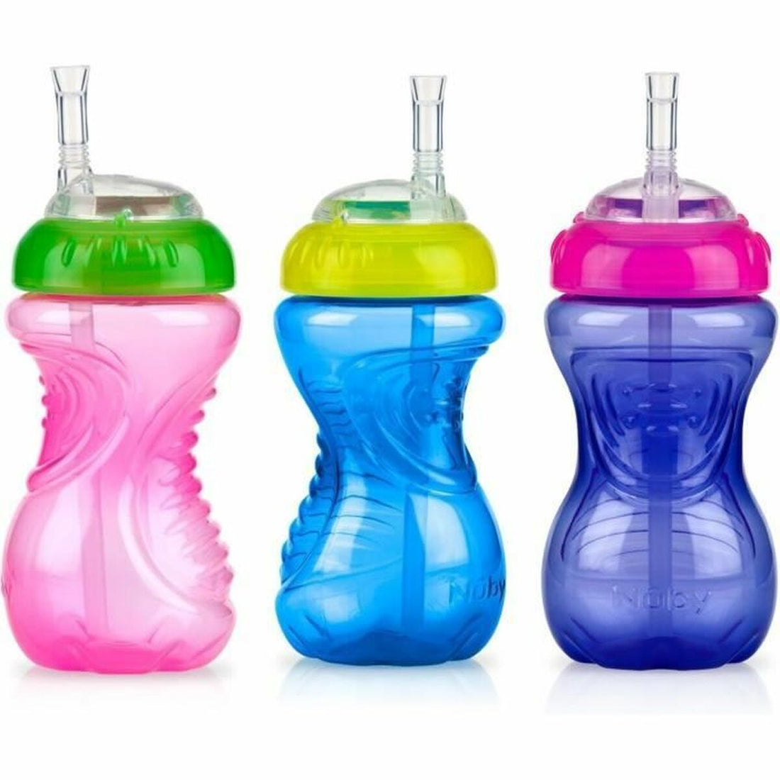 Nûby Övningskoppen Nûby Multicolour 300 Ml 3 Delar