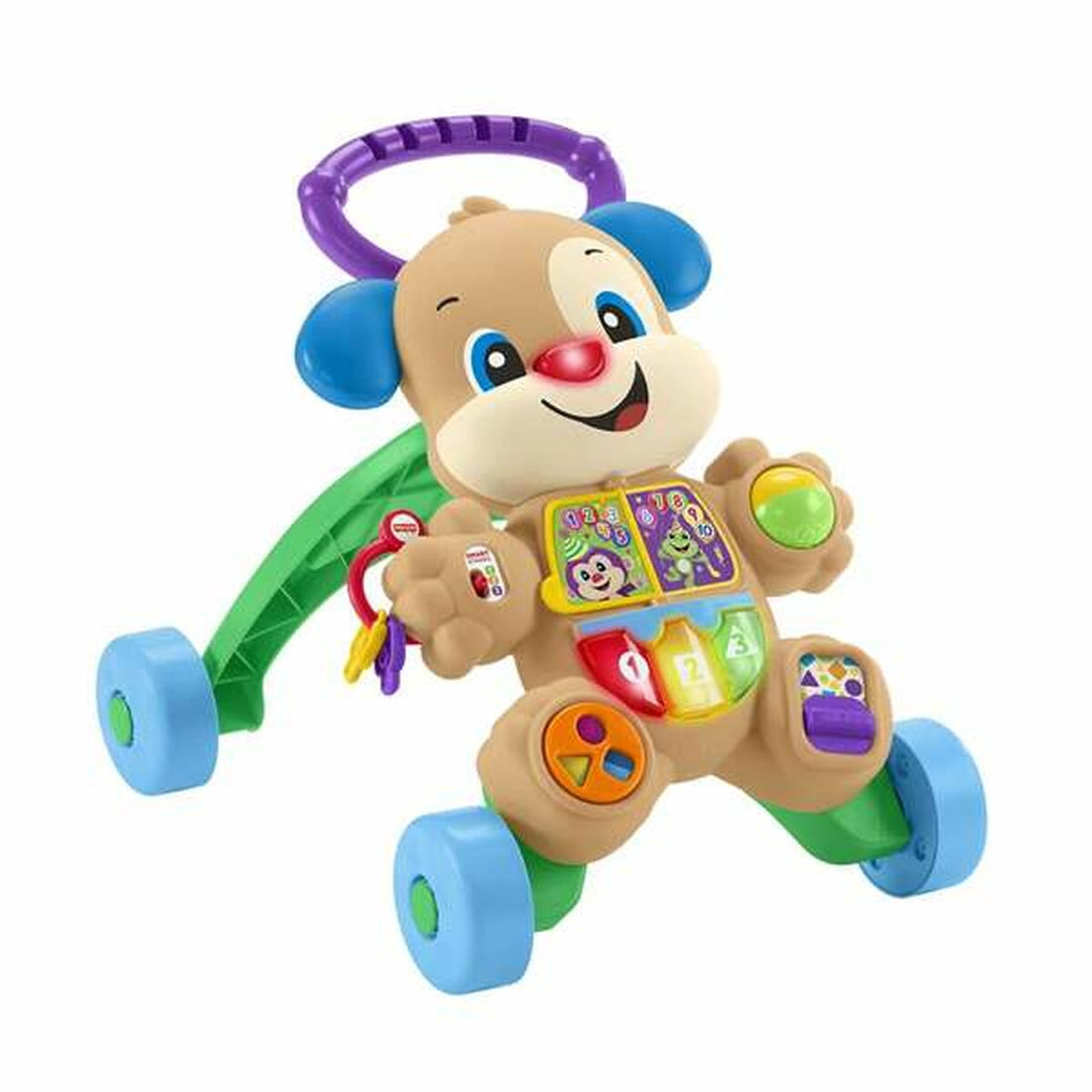 Fisher-Price Gångram Med Hjul Fisher-Price Ljud Ljus Hund Flera Språk