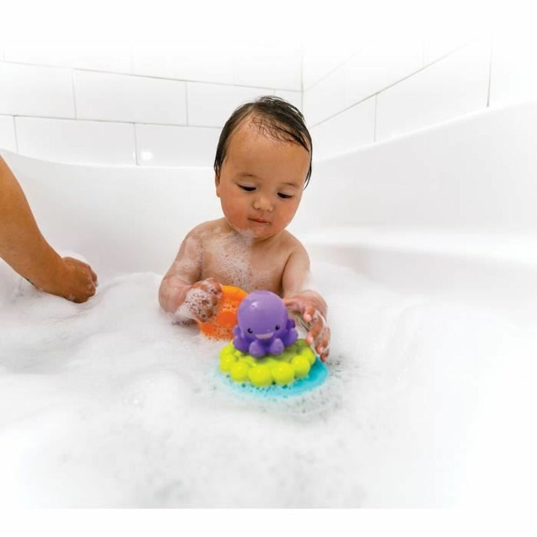 Infantino Balanserande Pyramid Infantino Octopus Bath Pyramid