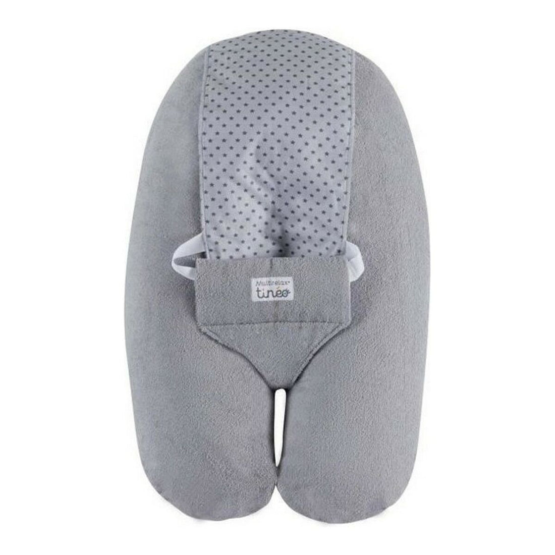 Tineo Breastfeeding Cushion Tineo Polka Dots Grå
