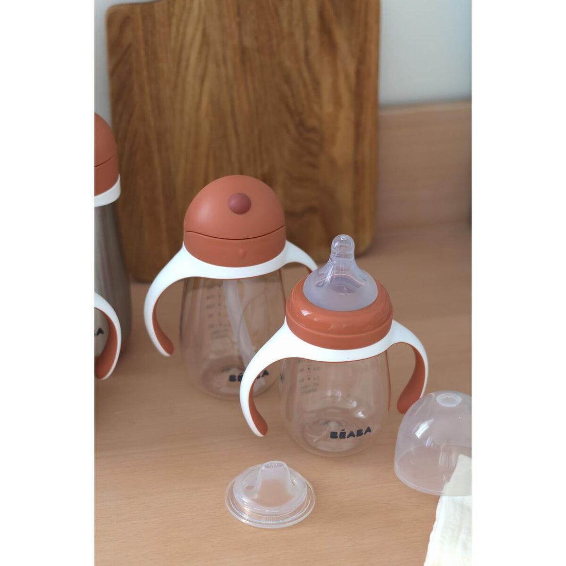 Béaba Övningskoppen Béaba Orange 210 Ml