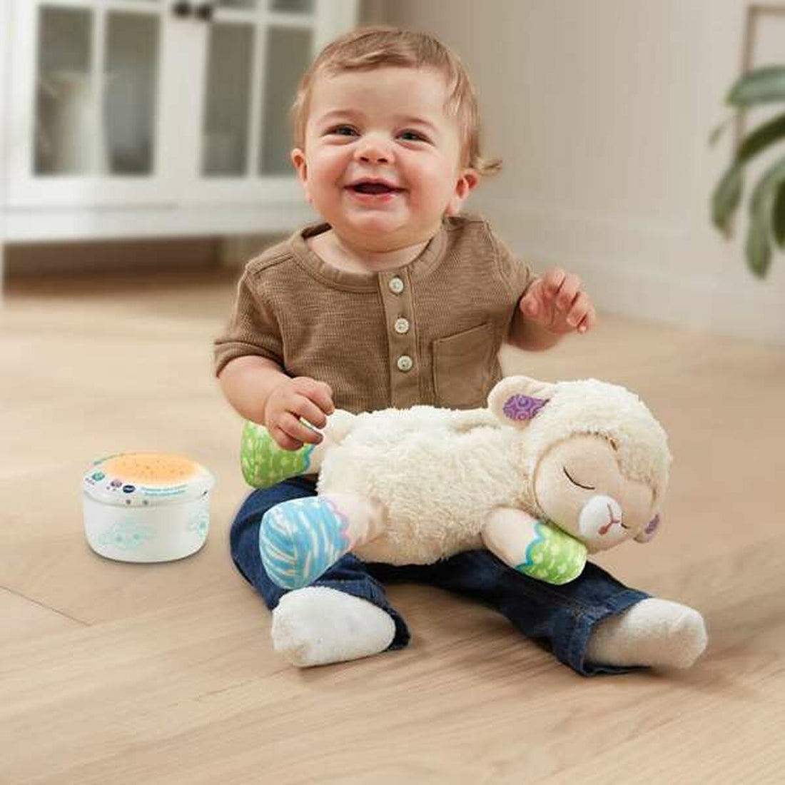 Vtech Kramgott Får Med Led-Projektor Vtech Sweet Dreams 15 X 32 X 12 Cm