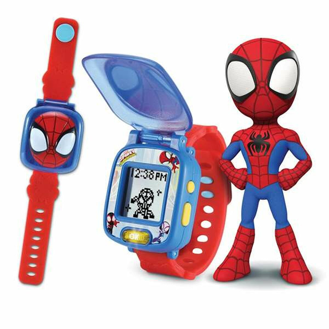 Spidey Barnklocka Spidey 22,5 X 4,8 X 3 Cm Multifunktion