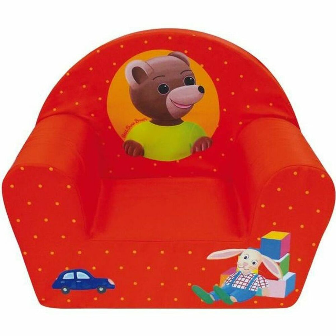 Fun House Barnfåtölj Fun House 712583 Björn 52 X 33 X 42 Cm Röd