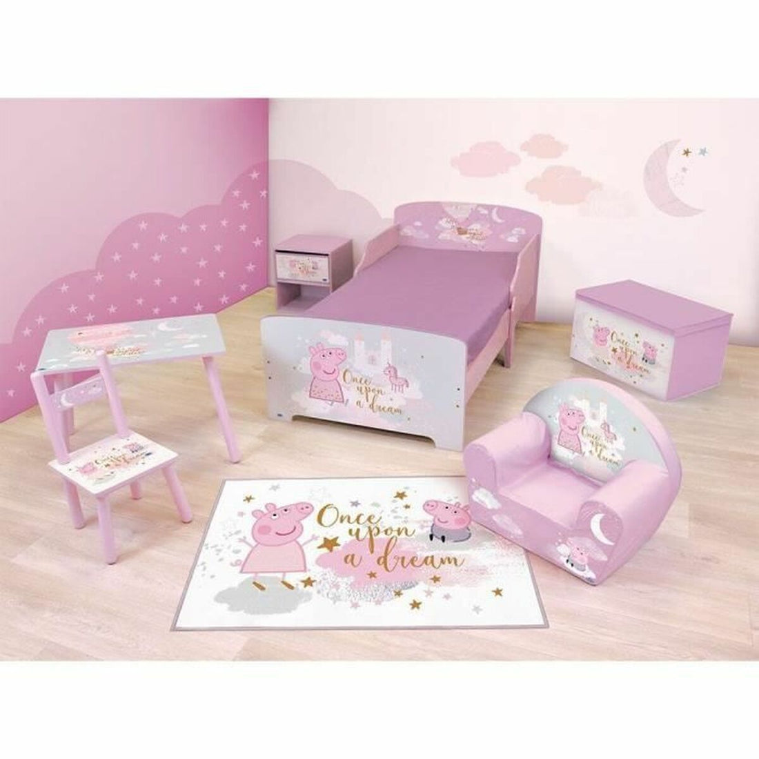 Fun House Säng Fun House Peppa Pig 140 X 70 Cm