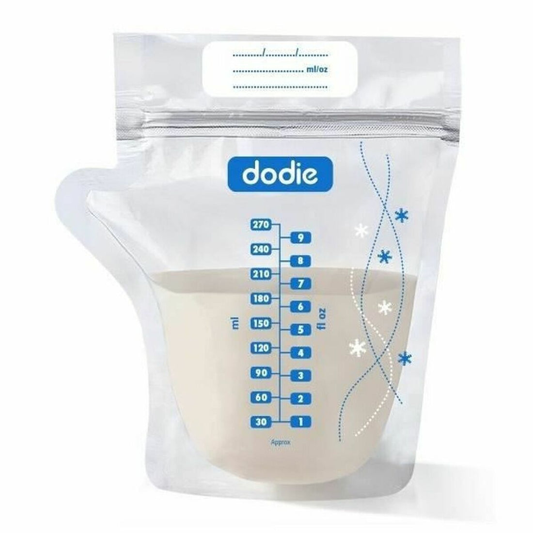 Dodie Bröstmjölkspåsar Dodie (20 Antal)