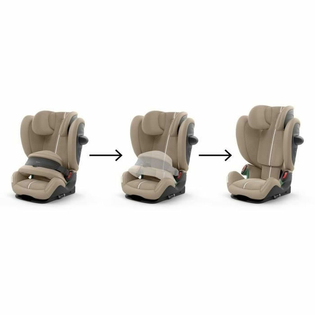 Cybex Bilstol Cybex Pallas G2 Plus Beige Ece R129/04 Barn