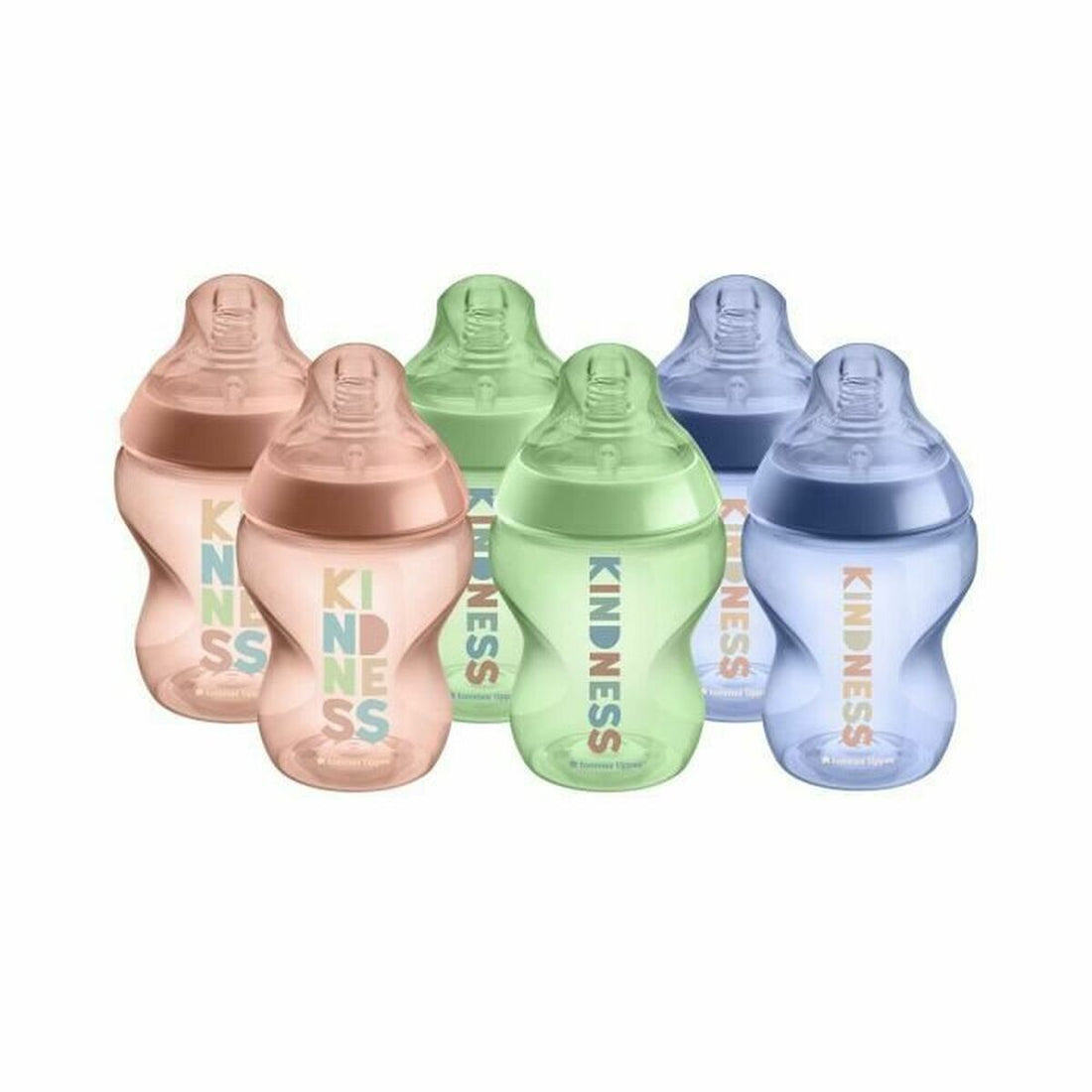 Tommee Tippee Set Med Nappflaskor Tommee Tippee 6 Uds (260 Ml)