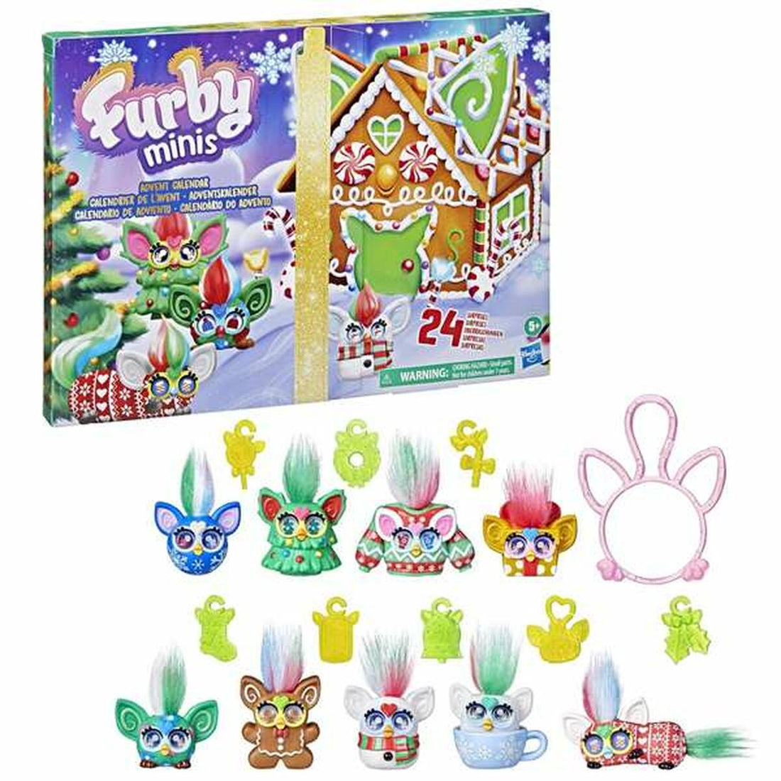 Furby Adventskalender Furby Minis Polyester Abs Poe Multicolour