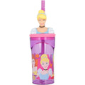 Disney Princess Muggen Med Sugrör Disney Princess Cz11334 3D Rosa