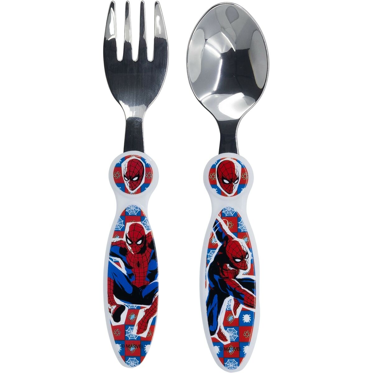 Spider-Man Bestick-Set Spider-Man Cz11342 Rostfritt Stål Multicolour 2 Delar