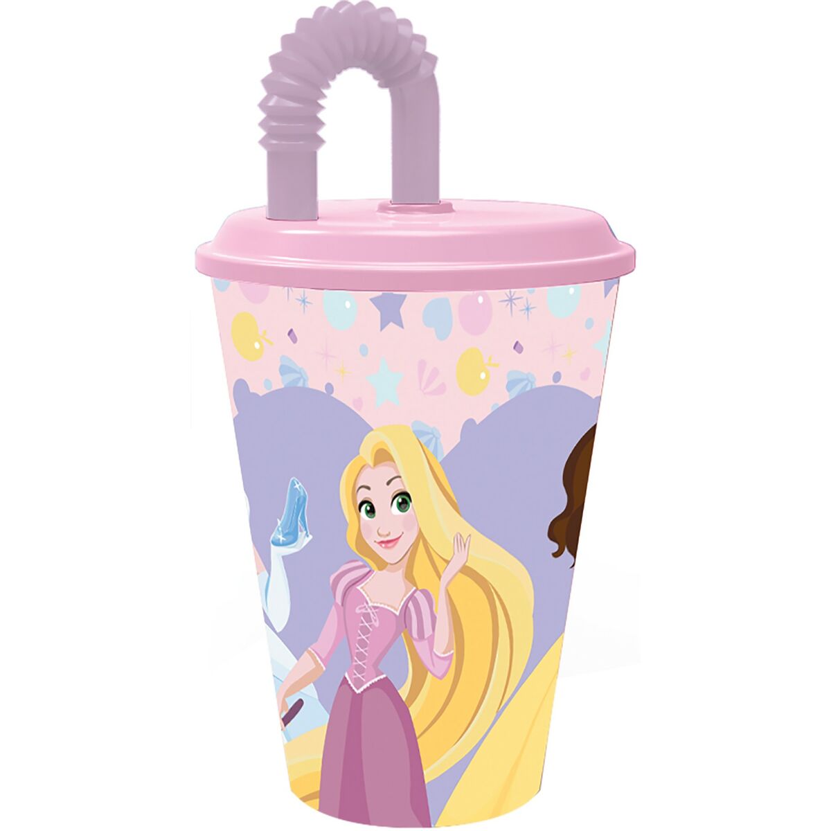 Disney Princess Muggen Med Sugrör Disney Princess Cz11362 430 Ml