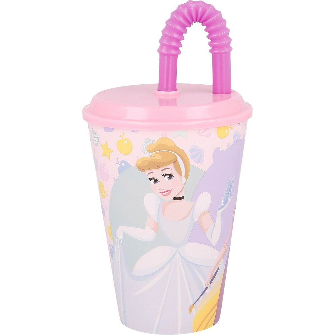 Disney Princess Muggen Med Sugrör Disney Princess Cz11362 430 Ml