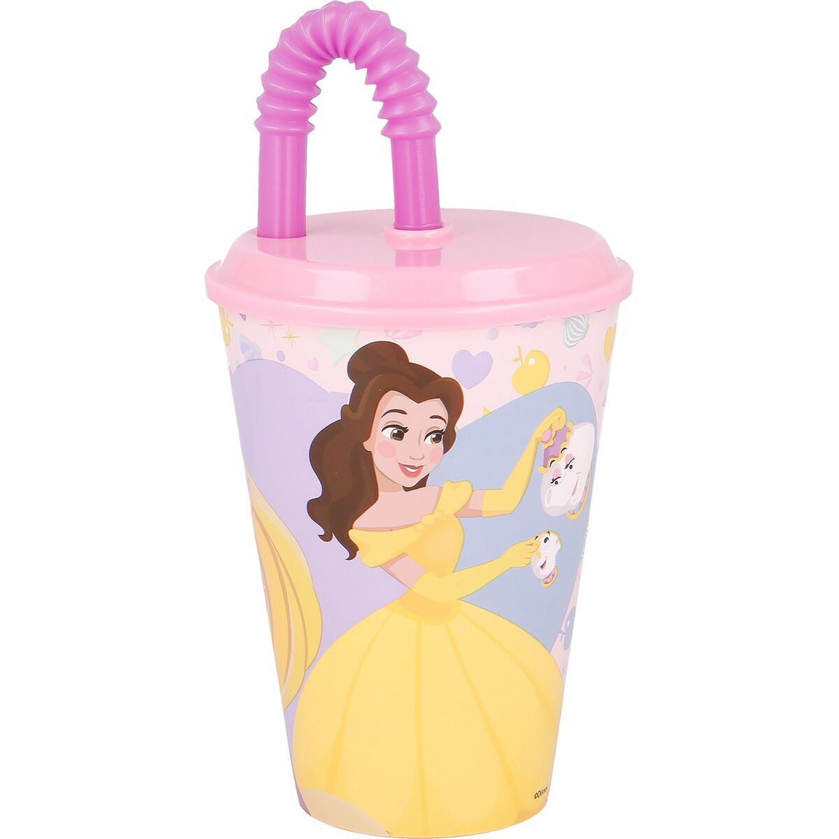 Disney Princess Muggen Med Sugrör Disney Princess Cz11362 430 Ml