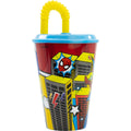 Spider-Man Muggen Med Sugrör Spider-Man Cz11366 430 Ml