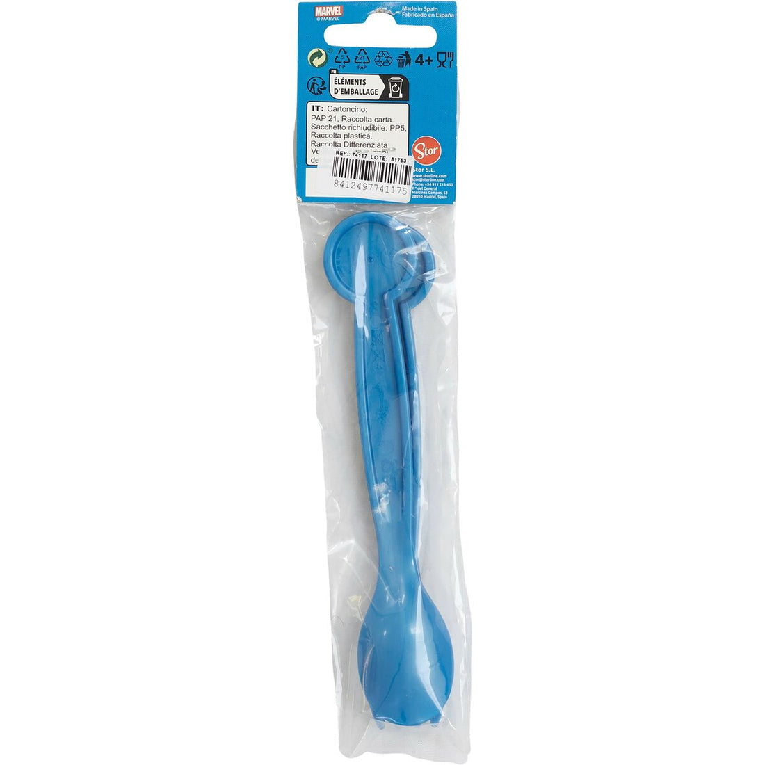 The Avengers Bestick-Set The Avengers Cz11397 Multicolour Plast 2 Delar