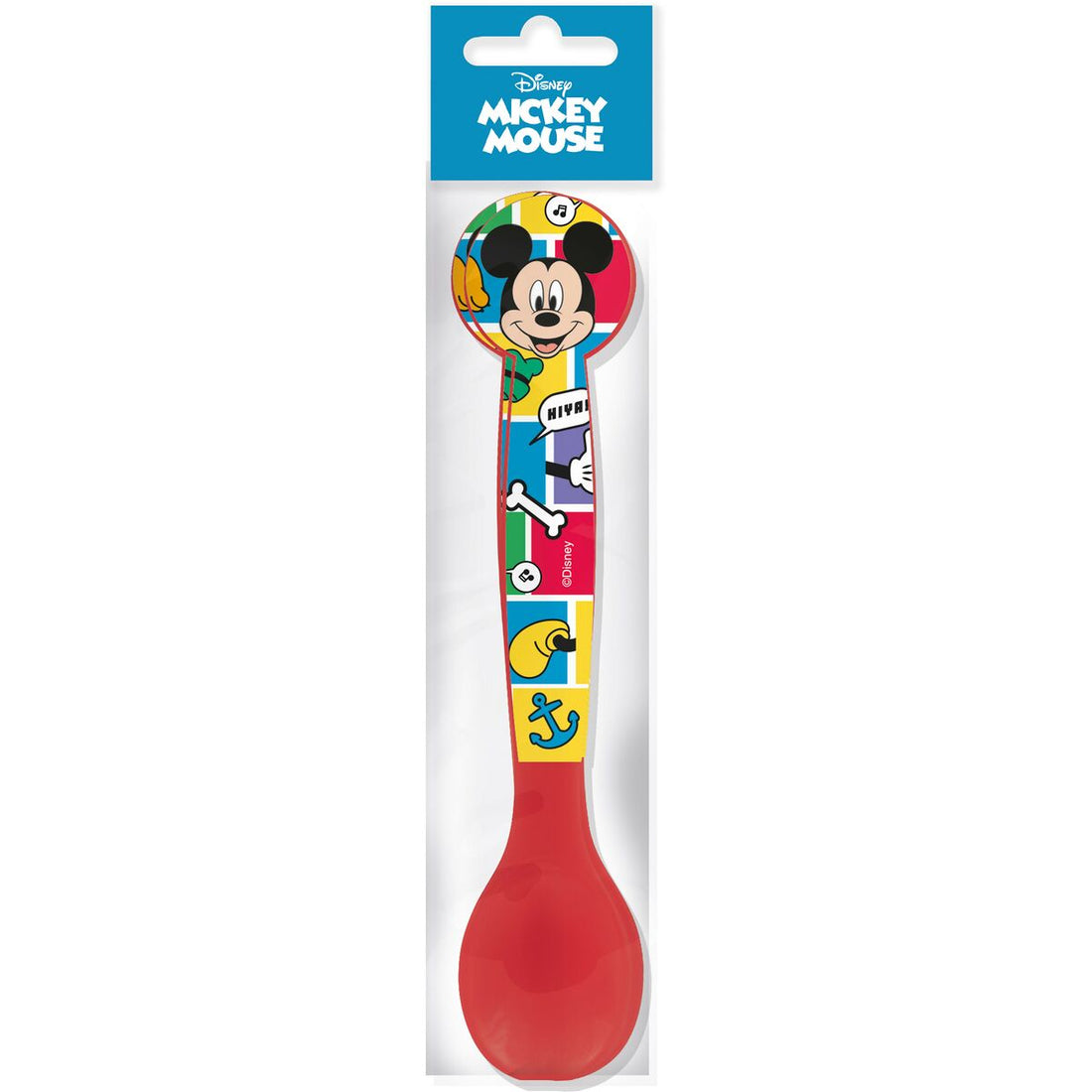 Mickey Mouse Bestick-Set Mickey Mouse Cz11400 Multicolour Plast 2 Delar