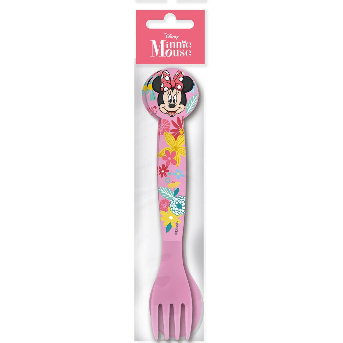 Minnie Mouse Bestick-Set Minnie Mouse Cz11401 Rosa Plast 2 Delar