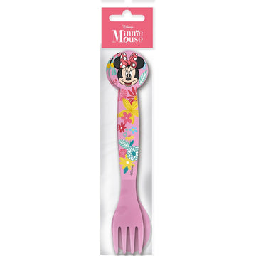 Minnie Mouse Bestick-Set Minnie Mouse Cz11401 Rosa Plast 2 Delar