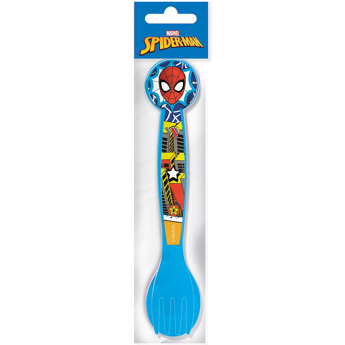 Spider-Man Bestick-Set Spider-Man Cz11402 Multicolour Plast 2 Delar