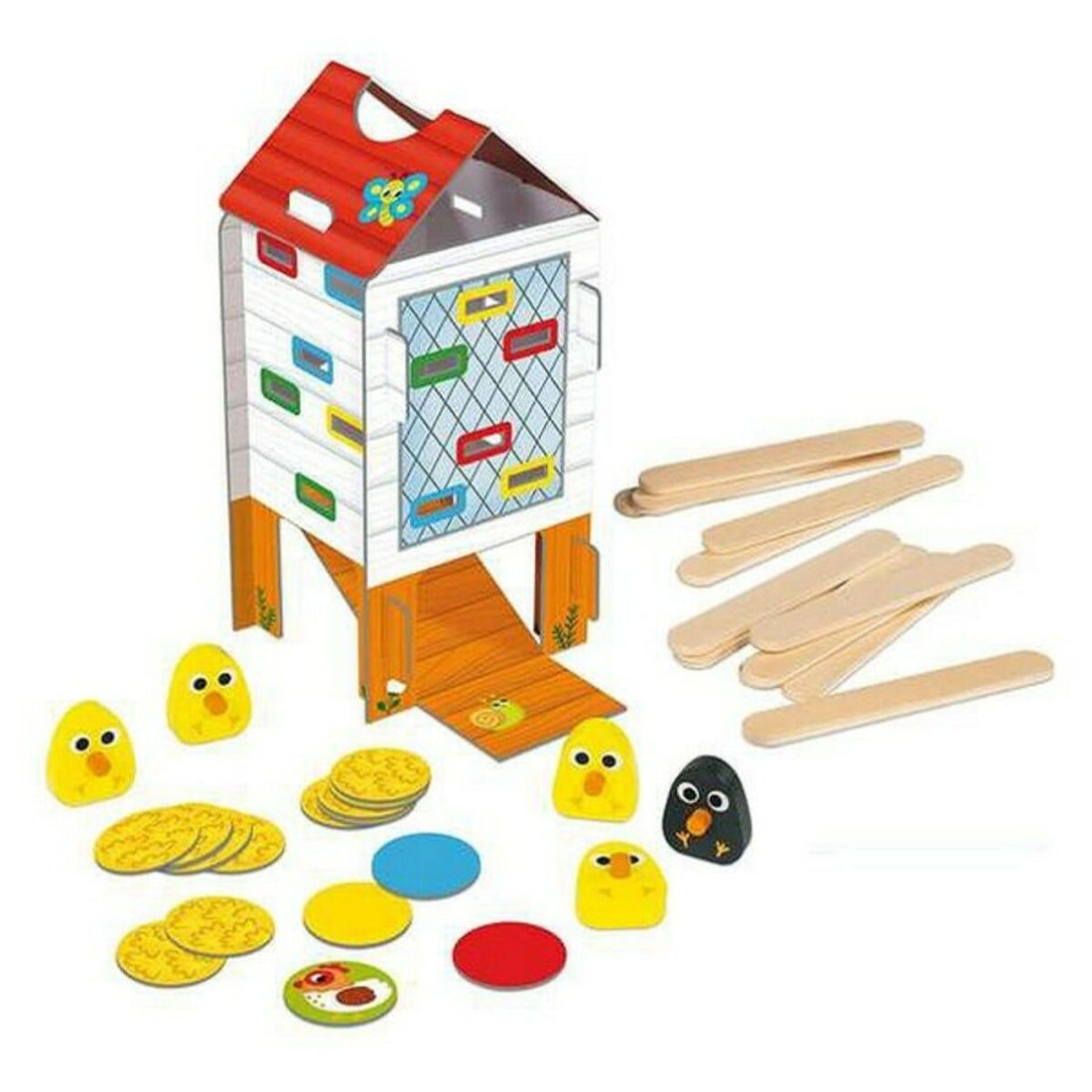 Goula Färdighetsspel För Bebisar Happy Chicken Goula 53170